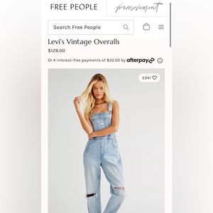 Levi’s vintage overalls